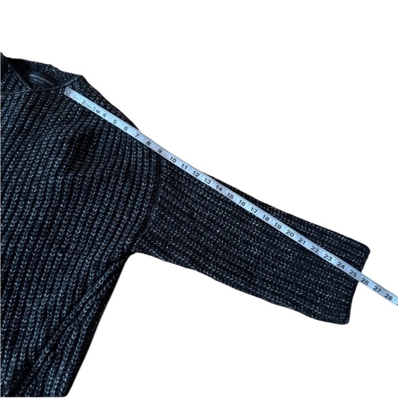 Zadig & Voltaire Small Alpaca Blend Kimono Deluxe Knit Open Cardigan Sweater - Picture 7 of 8